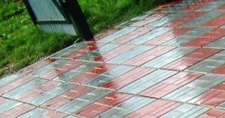 Профессиональная укладка цементной тротуарной плитки в Чайковском в октябре