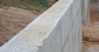 Строительство подпорной стенки из бетона в Чайковском в октябре